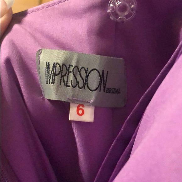 Lavender Bridesmaids dress size 6 - Picture 6 of 6